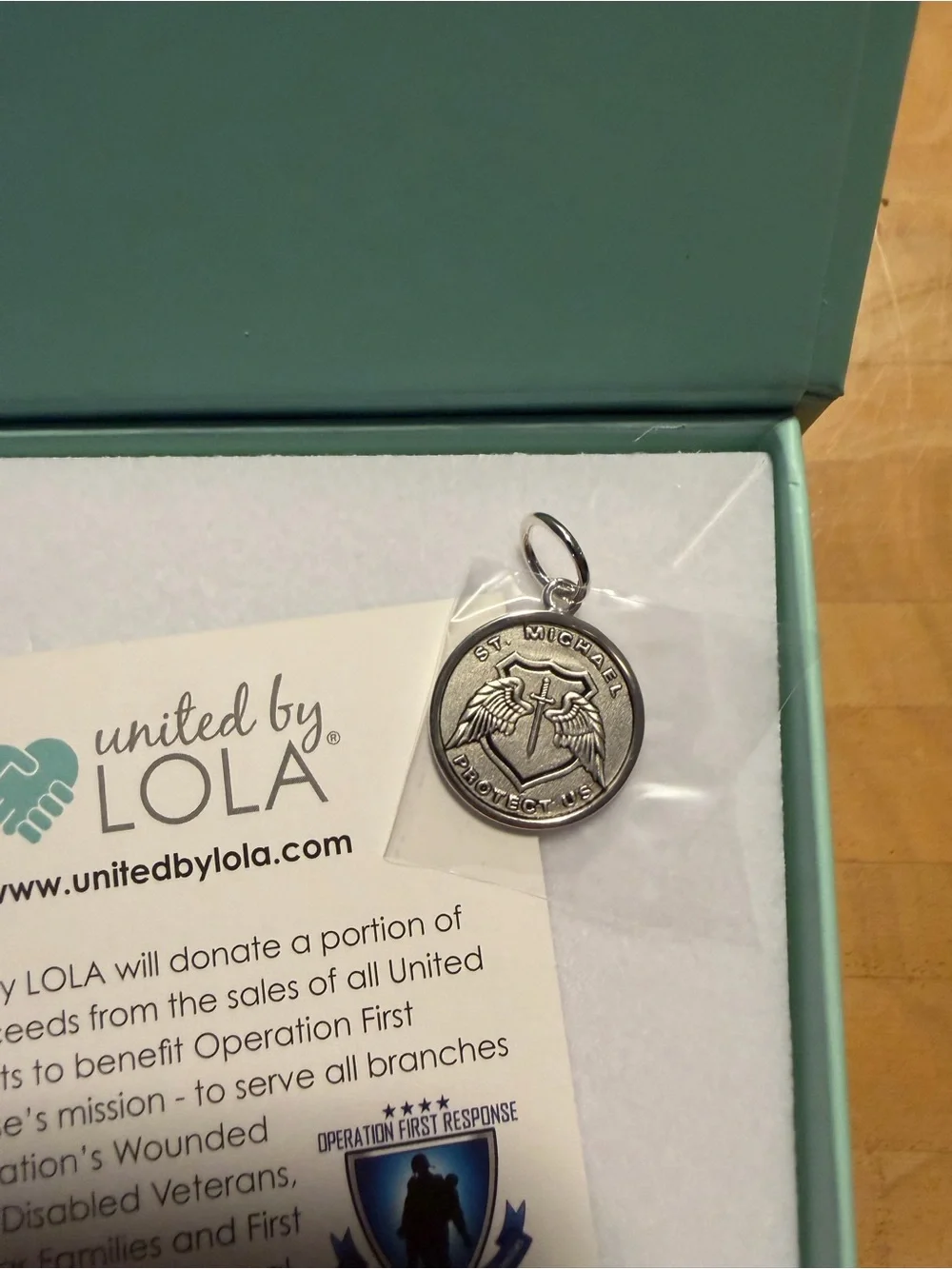 Lola st Michaels Silver Pendant